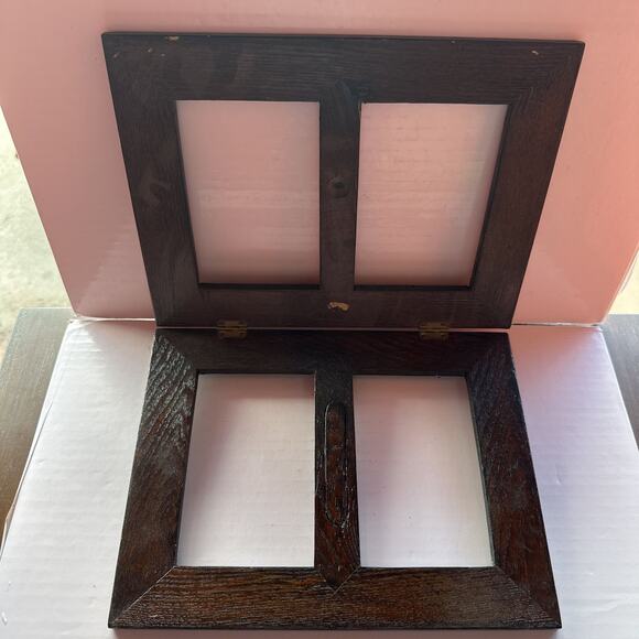 Antique Book Stand French Wooden Bible Rest Holder Vintage Lectern Reading Suppo - Picture 8 of 13